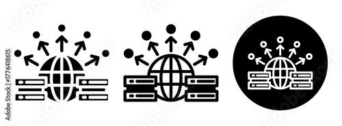 Cdn Icon Collection Glyph & Mixed Style