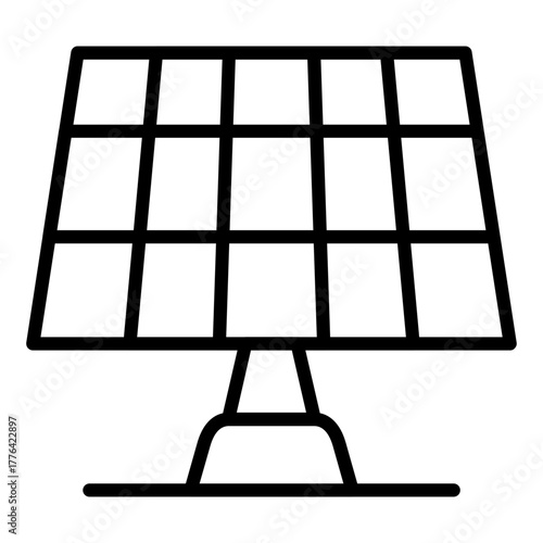 Panels Line Color Icon