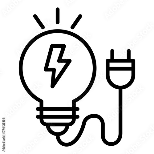 Energy Consumption Icon