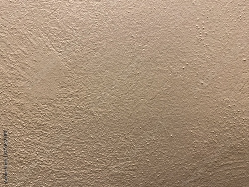 Beige Stucco Wall Texture, Rough Painted Surface Background