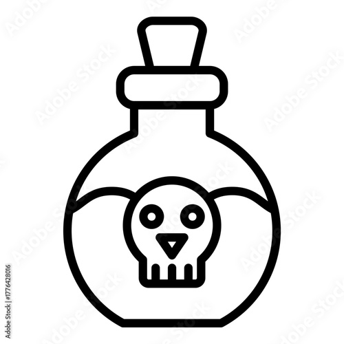 Poison Chemical Icon