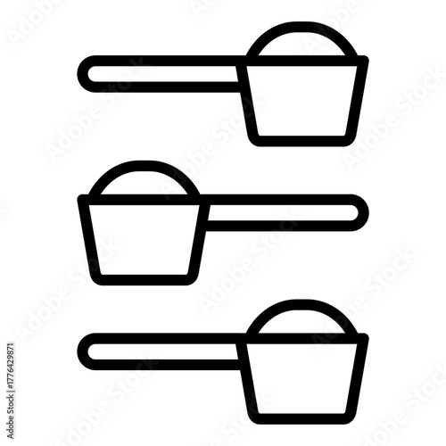 Measuring Spoons Icon