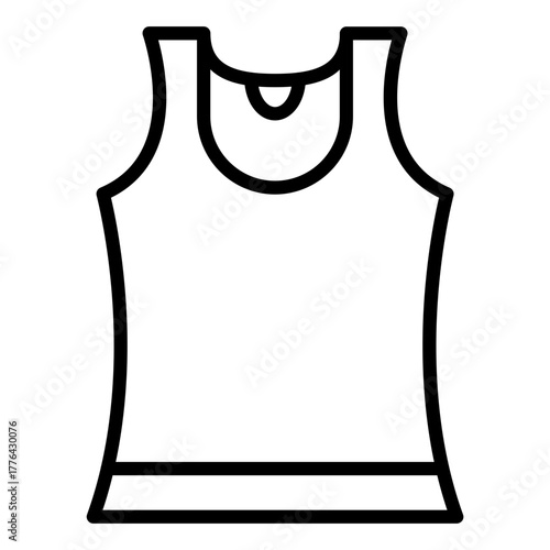 Sleeveless Shirt Icon