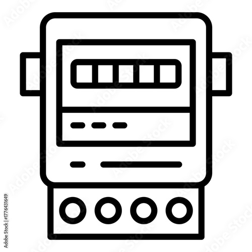 Electric Meter Icon