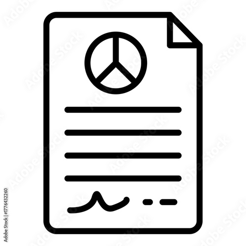 Peace Treaty Icon
