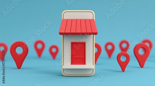 Enhancing local business visibility smartphone location icons for seo in urban environments