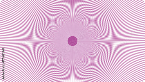 Intricate pink fractal pattern with a central arrow shape radiating outward