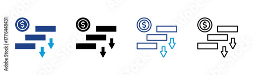 Deal Pipeline Consistent and versatile vector icons illustrating essential concepts in various styles