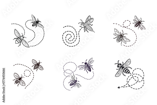 Bee Path Plotter File Svg