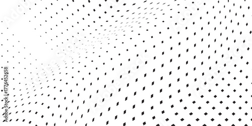 Art abstract mesh halftone gradient texture. Vanishing polka dot modern abstract simple