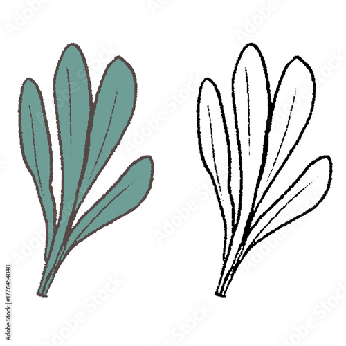 手描きのごぎょう