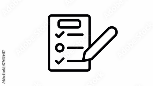 plans animated icon - Motion Graphic Elements for Business ,Presentations and Design
