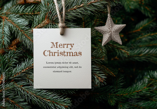 Christmas Greeting Mockup