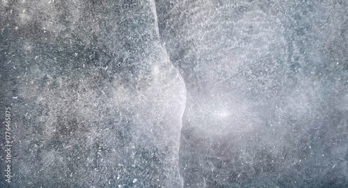 Canvas Print altes Eis