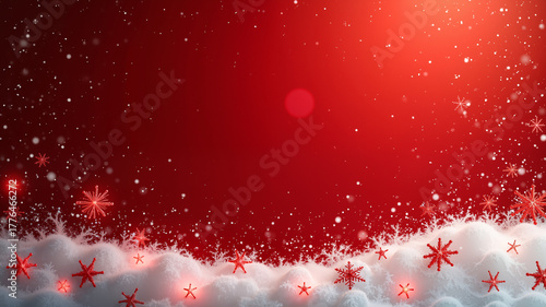 Chrismas red white vector background. space strips wallpaper, banner and backdrop. Xmas celebration and decoration.
