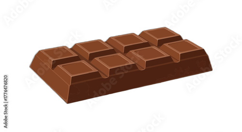 Decadent milk chocolate bar tempting your taste buds, perfect for dessert cravings or sweet treats, a delicious indulgence for any occasion