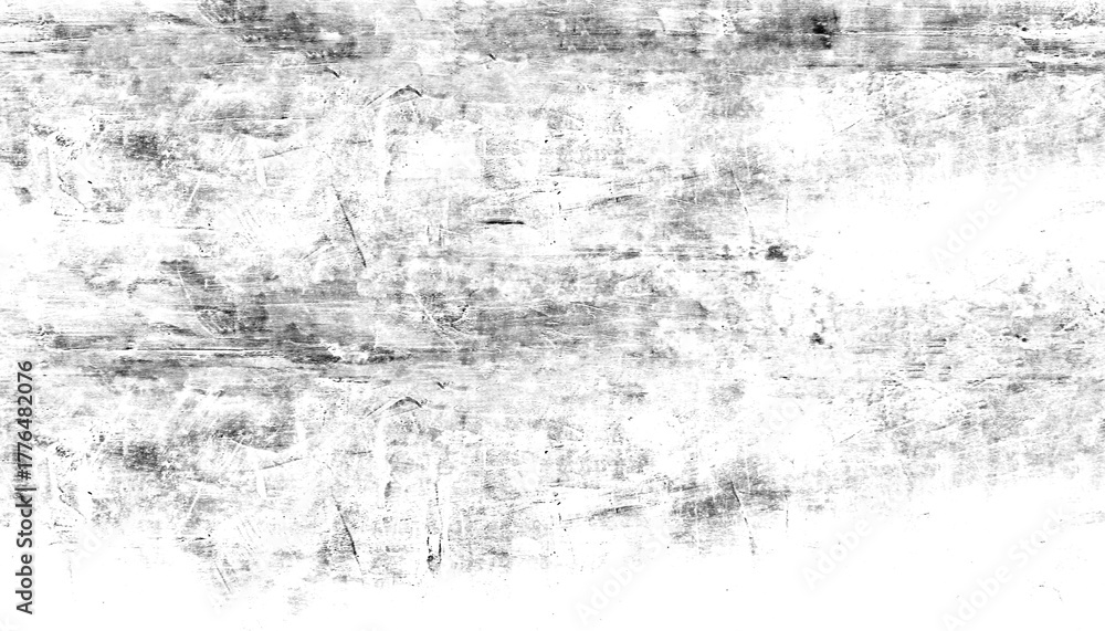 Fototapeta premium Textured grayscale background with distressed, grunge appearance, featuring scratches and smudges. Ideal for artistic or design projects