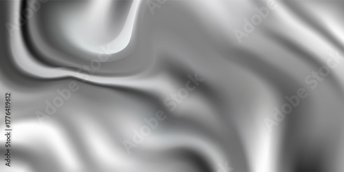 Black and White Liquid Marble Abstract Background. Suit for banner, web, brochure, pamflet, poster and presentation