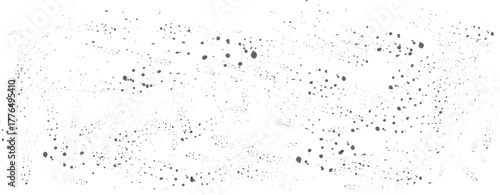 Gritty vector background. Noise grainy overlay. Urban punk texture. Grungy gritty subtle black splatter, dust, drizzle. Rough sand sprinkle gradient white background with a distressed, textured appear