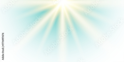 Glowing pastel light ray effect exploded isolated on transparent background. Stripes beam pattern. Stylish illustration modern trend colors, ideas graphic design for web banner background, vector.	