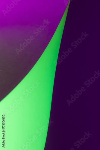 Abstract background showing curved lines creating dynamic shapes and shadows