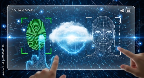 Biometric Security System with Fingerprint and Face Recognition for Cloud Access