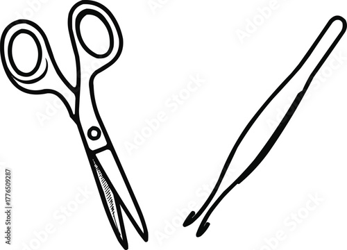 Silhouette illustration of Surgical Equipment & Instruments, Medical Devices, and Hospital Supplies