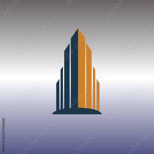 House and Building Logo for Real Estate Company