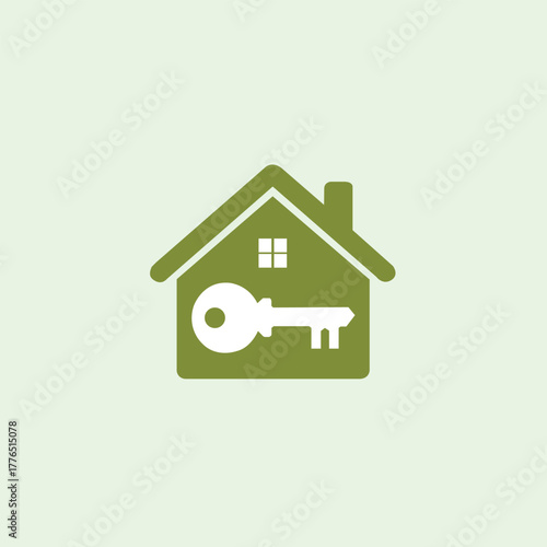 House and Building Logo for Real Estate Company