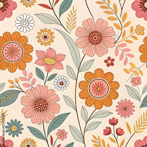 seamless floral pattern