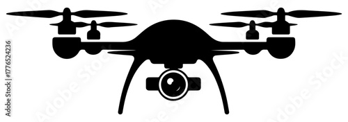 aerial drone camera flying icon