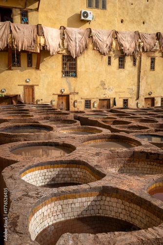 Chouara Tannery, Fés Morocco