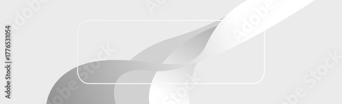 Minimal Gray Abstract Background With Soft Gradient For Modern Design And Branding