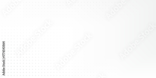 Abstract dot halftone white and grey background. Design decoration concept for web layout, poster, banner art modern abstract simple