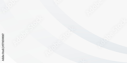 Simple white and gray gradient background. Halftone waves design background art modern