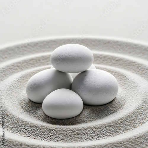 Zen Garden Stones: Balance & Serenity
