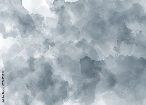 Subtle watercolor background showcasing shades of gray, creating a sophisticated and muted effect