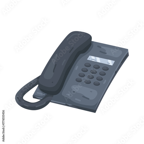 Illustration of Landline Telephone