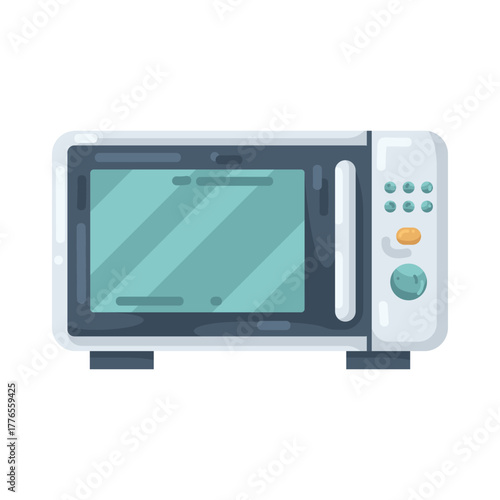 Illustration of Microwave Oven 