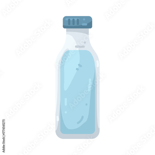 Illustration of Bottle of Water