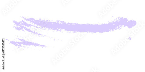 Beautiful textured Ultra Violet melallic strokes isolated on white background eps 10.