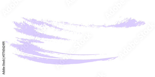 Beautiful textured Ultra Violet melallic strokes isolated on white background eps 10.