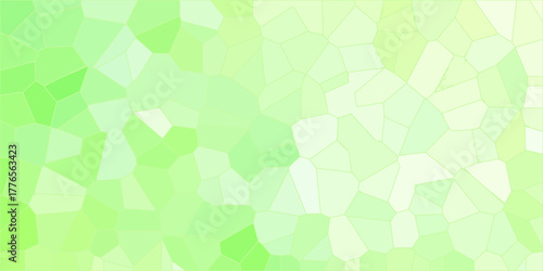 Abstract crystalized broken glass and lines background. Pastel light mint colors stone tile pattern. Cement kitchen decor. Mint marble bath floor. Fabric vintage print. vector illustration.	