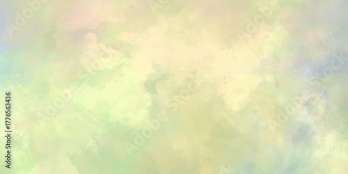 multicolor clouds texture watercolor picture painting illustration. Old grunge textures design painted watercolor background on paper texture.Color splashing on paper with watercolor splashes, grunge.