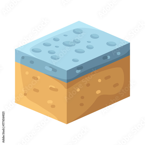 Illustration of Dish Sponge
