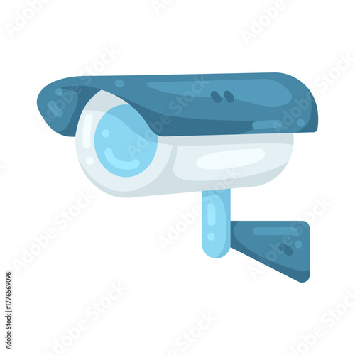 Illustration of Security Camera