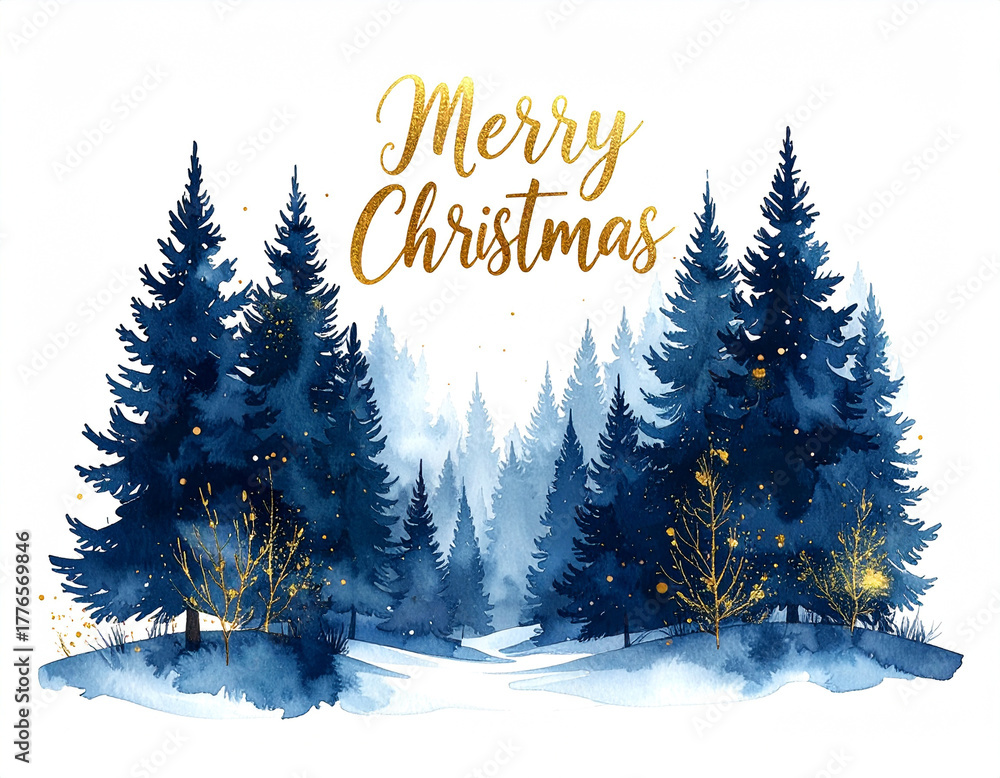 Fototapeta premium Merry Christmas
