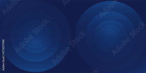 Abstract blue simple glowing geometric lines on dark blue background. template natural good nice layout modern illustrations vector art