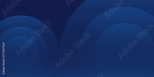 Abstract blue simple glowing geometric lines on dark blue background. template natural good nice layout