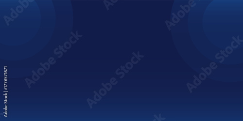 Abstract blue simple glowing geometric lines on dark blue background. template natural good nice